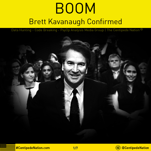 BOOM: Brett Kavanaugh Confirmed