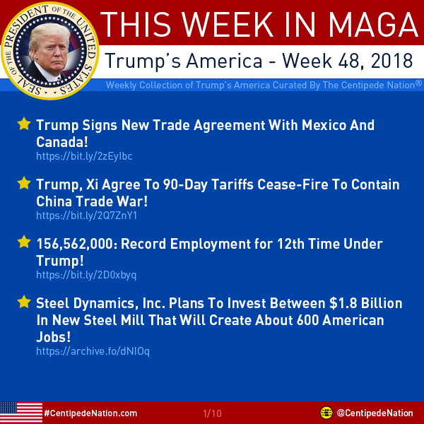 This Week In MAGA – Trump’s America – Week 48 2018