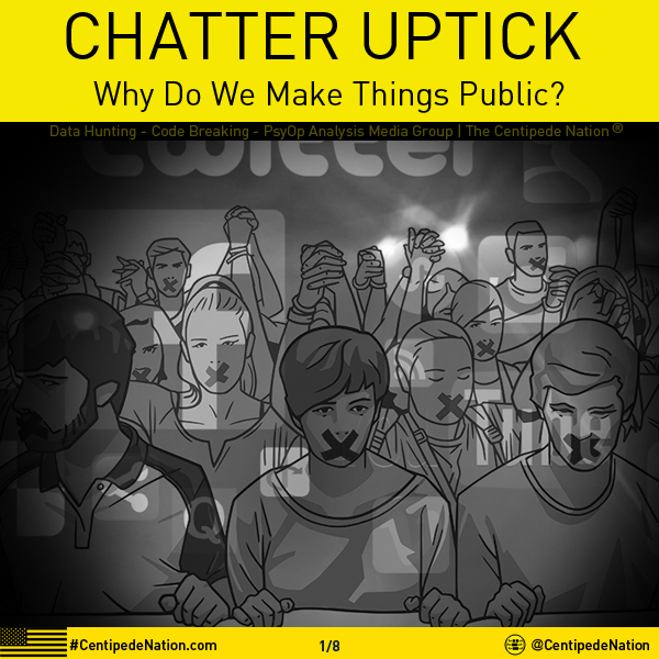 CHATTER UPTICK – Why Do We Make Things Public?