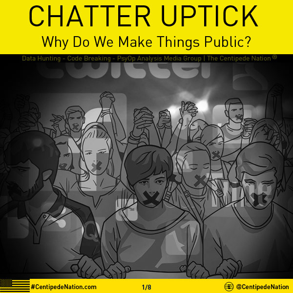 CHATTER UPTICK – Why Do We Make Things Public?