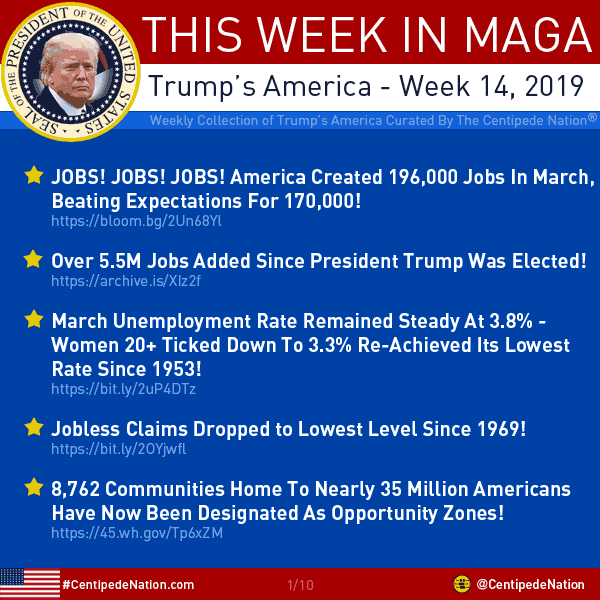 This Week In MAGA – Trump’s America – Week 14 2019