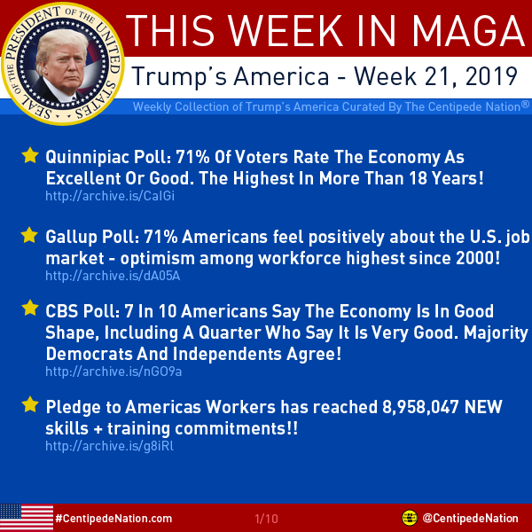 This Week In MAGA – Trump’s America – Week 21 2019