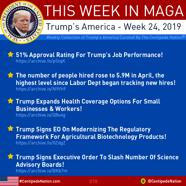 This Week In MAGA – Trump’s America – Week 24 2019